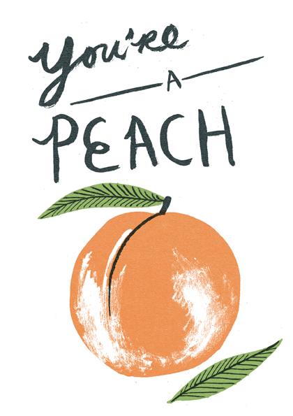 you re a peach you re a peach